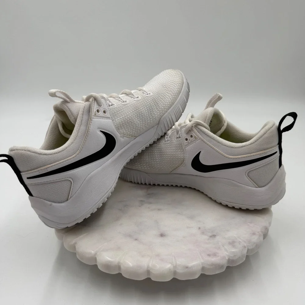 Nike Zoom Hyperace 2 Womens Volleyball Shoes White Black AA0286-100 Size 9